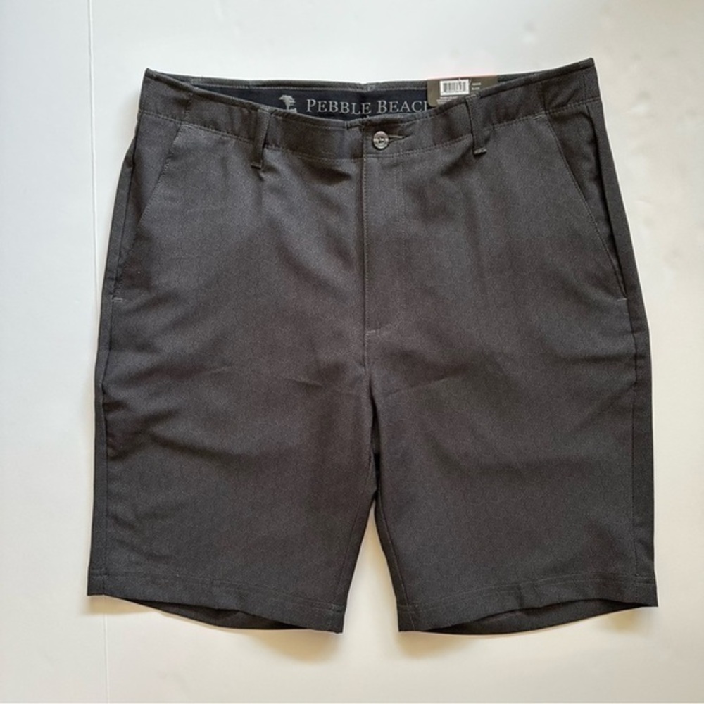 Pebble Beach Black‎ Golf Shorts